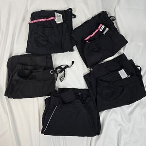 Lot Of Women's Scrub Pants. Petite Large & Large Koi, Cherokee, Healing Hands...